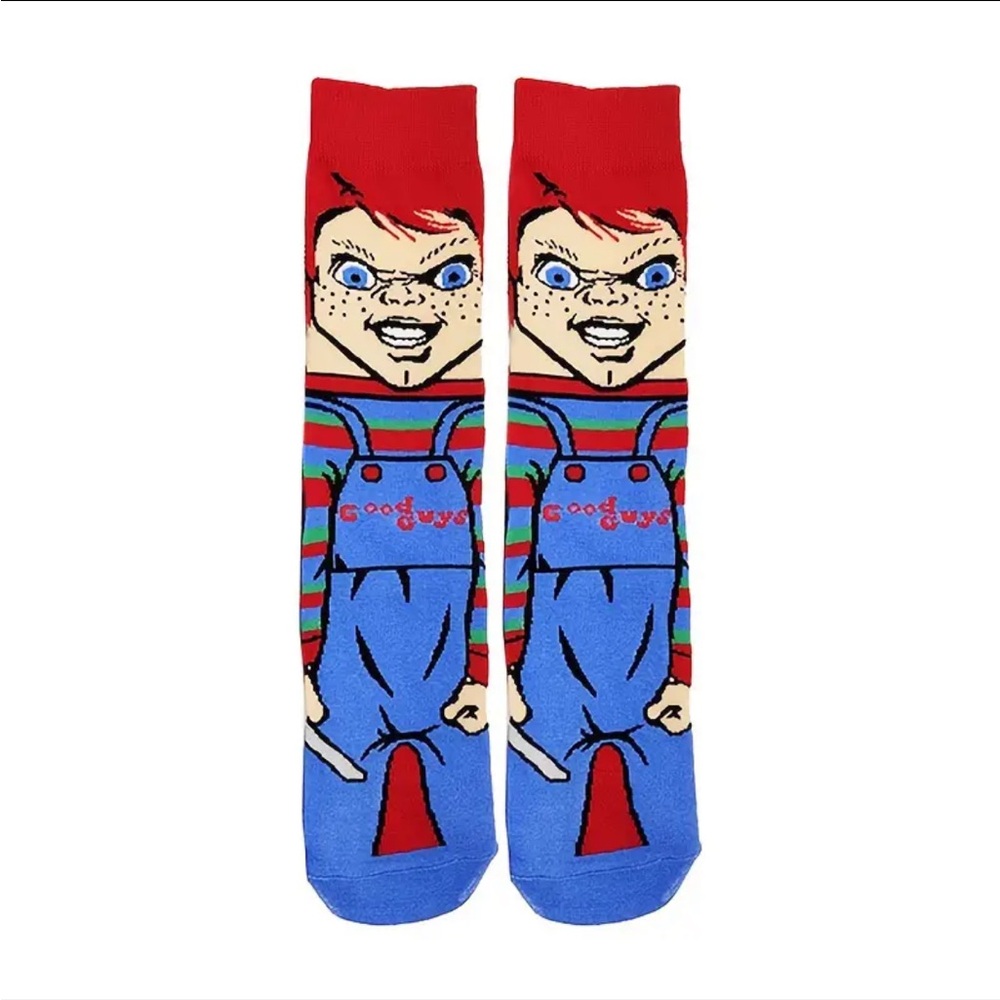 CHUCKY SOCKS HALLOWEEN, NWT
